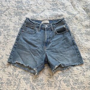 Abercrombie & Fitch Light Blue Jean Shorts